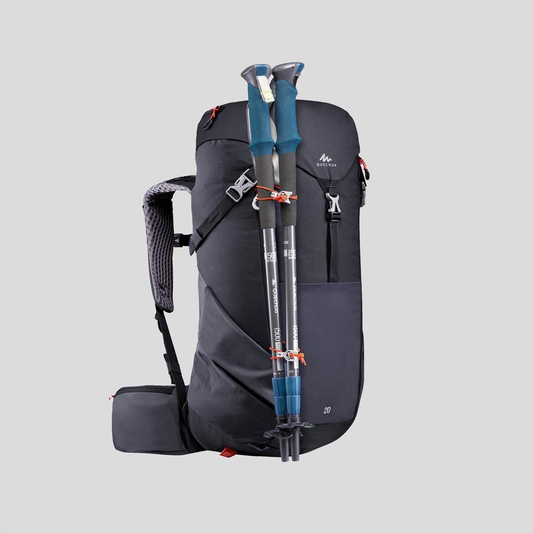 Mountain Hiking Backpack  Mh500, Black, , large image number 0