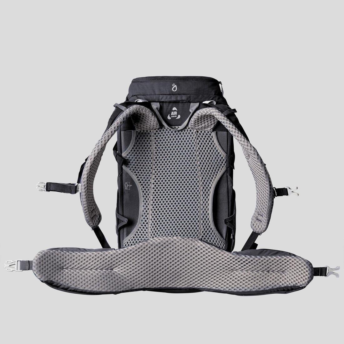 Mountain Hiking Backpack  Mh500, Black, , large image number 3