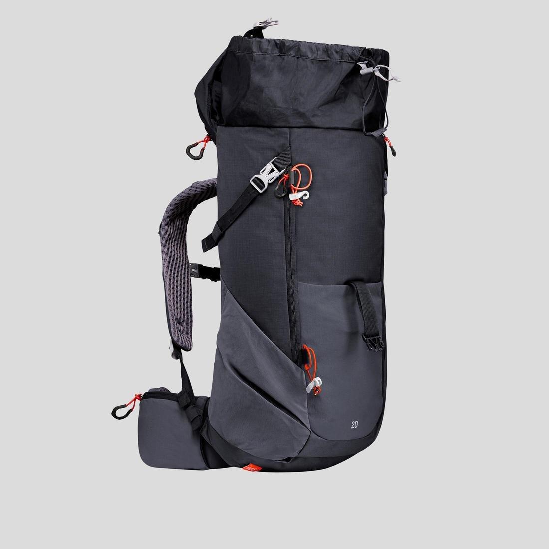 Mountain Hiking Backpack  Mh500, Black, , large image number 4