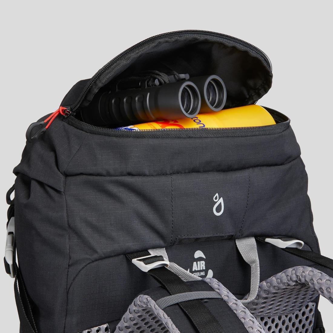 Mountain Hiking Backpack  Mh500, Black, , large image number 10