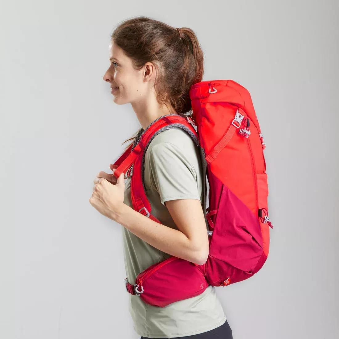 Mountain Walking 20 L Backpack MH500, coral red, , large image number 12