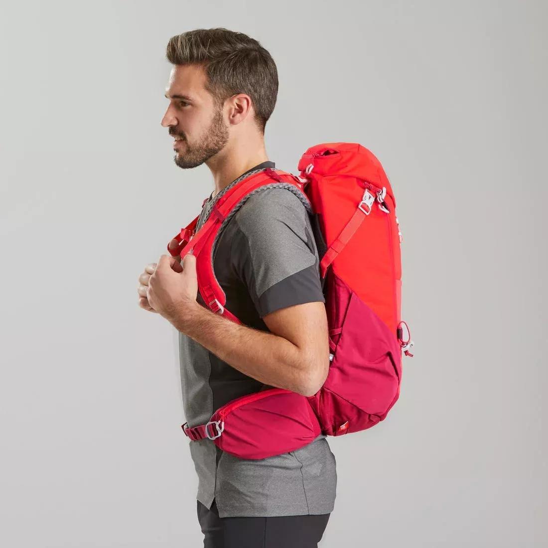 Mountain Walking 20 L Backpack MH500, coral red, , large image number 13