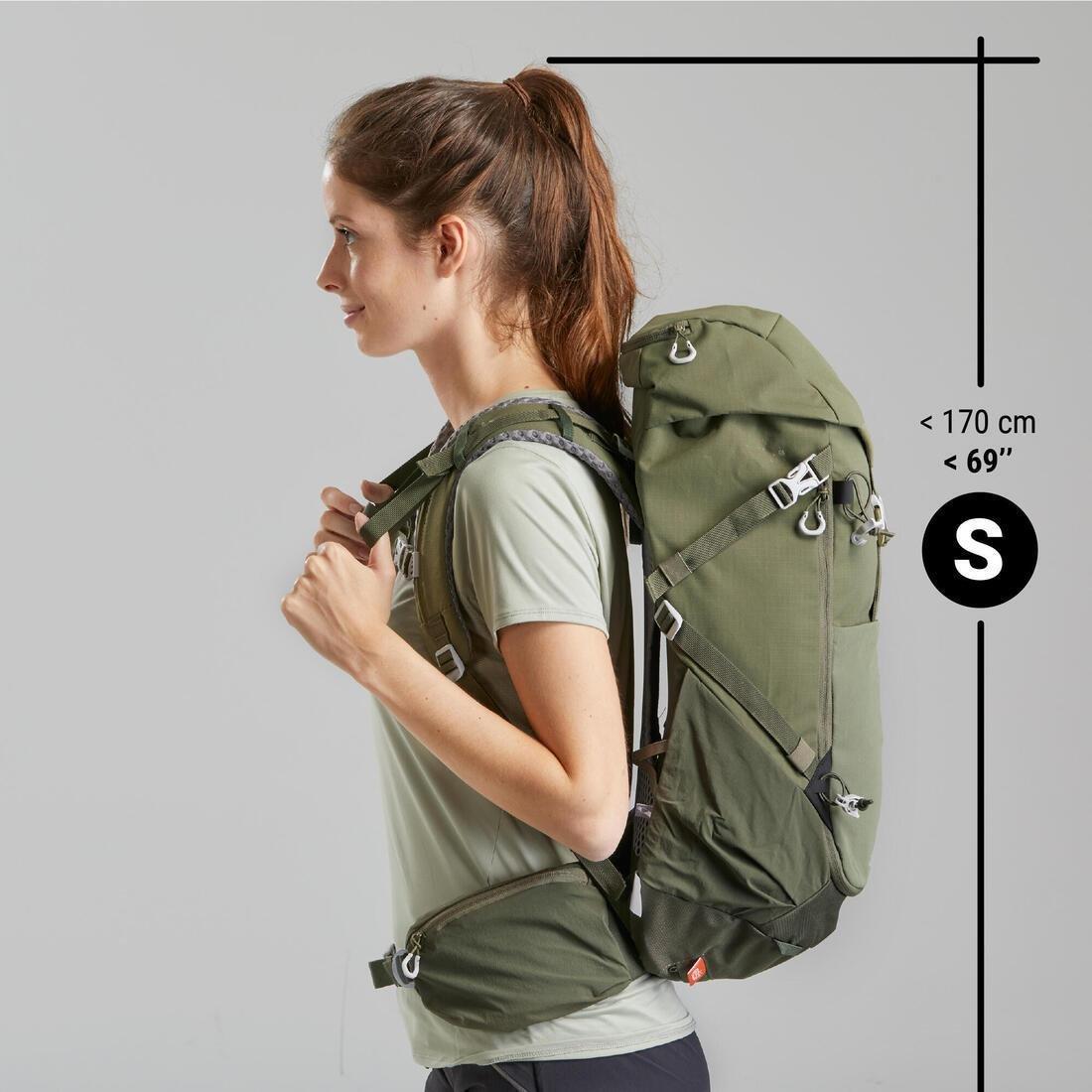 Mountain Walking 30 L Backpack - Mh500, Orange, No Color, large image number 4