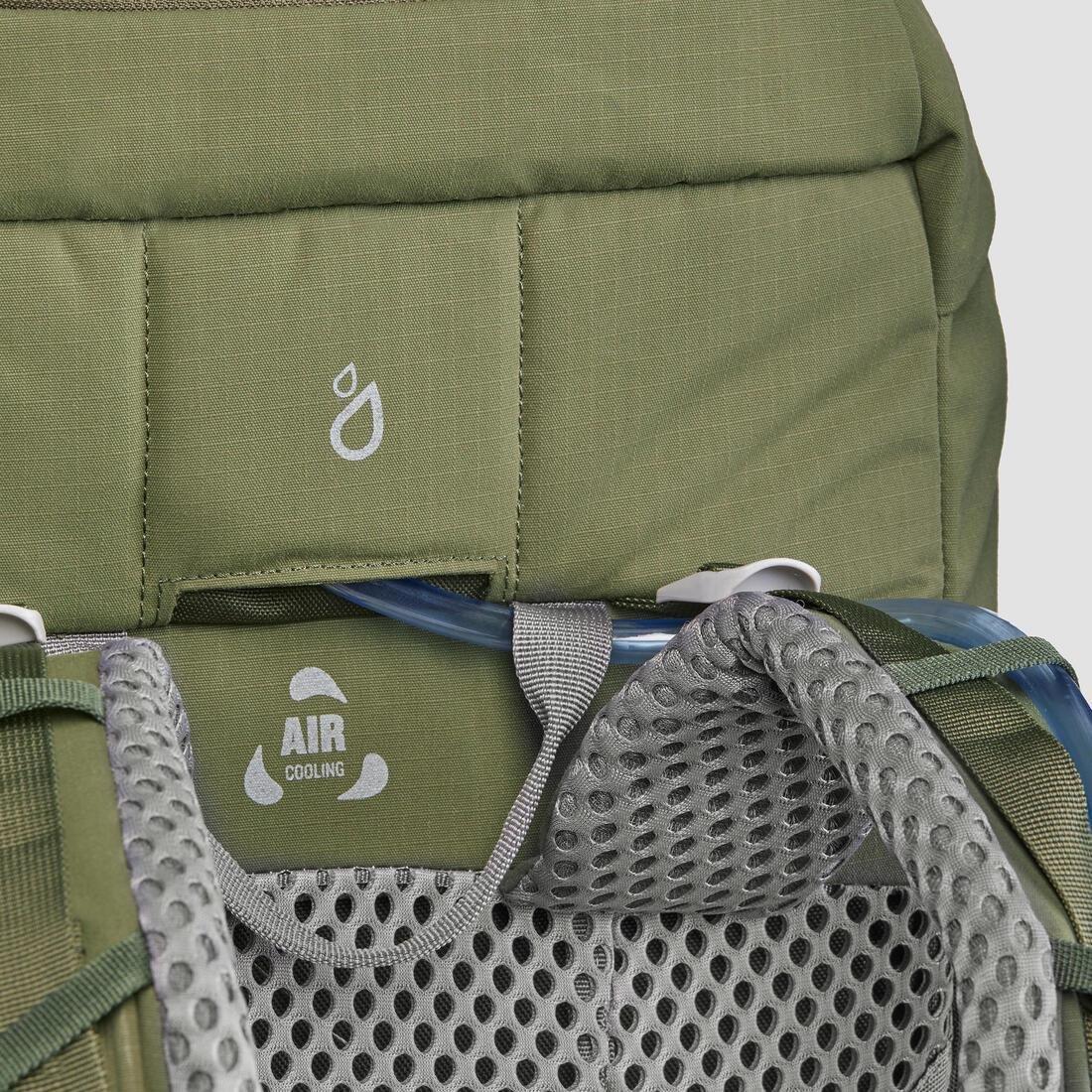 Mountain Walking Rucksack - Mh500 30L, Dark Ivy Green, , large image number 9