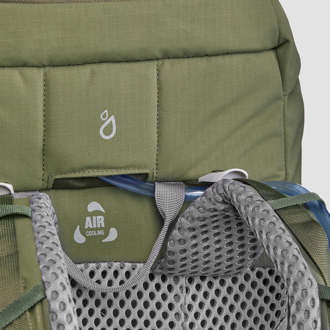 Mountain walking rucksack - MH500 , Dark Ivy Green, , large image number 4