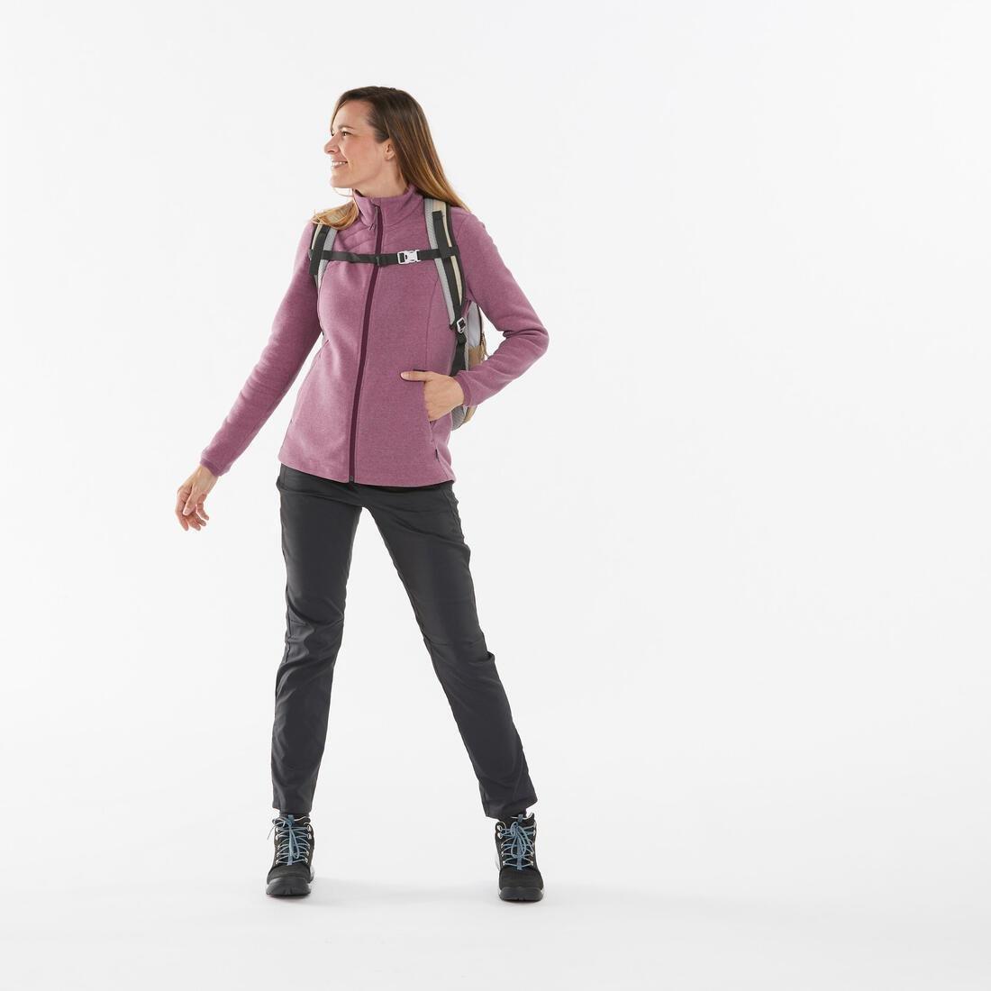 Women Hiking Gilet - Nh150, Purple, , large image number 2