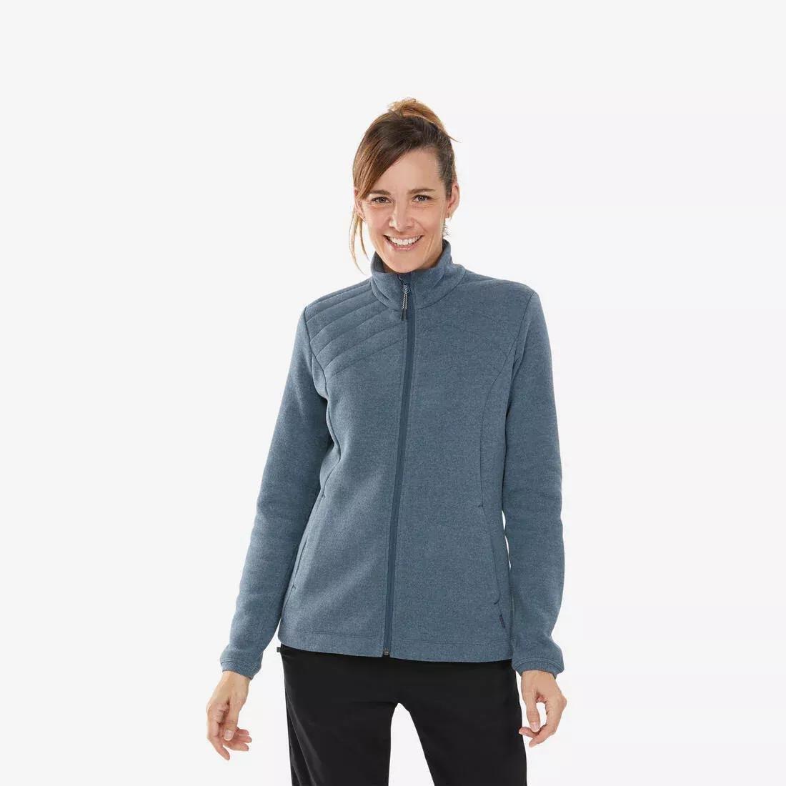 HURRICANE BLUE Women's Hiking Gilet - NH150, 5401_000, medium