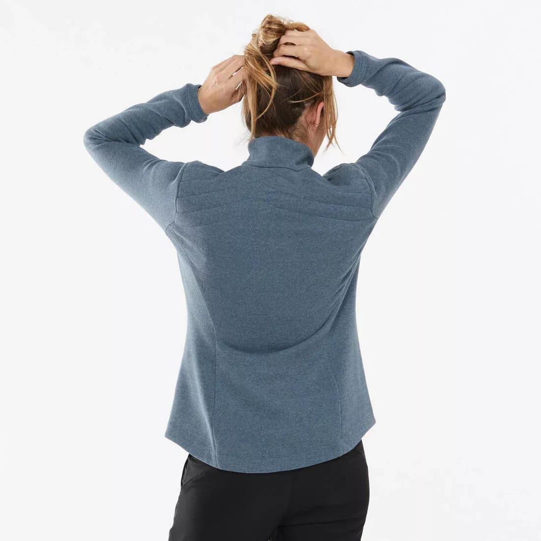 HURRICANE BLUE Women's Hiking Gilet - NH150, 5401_000, medium