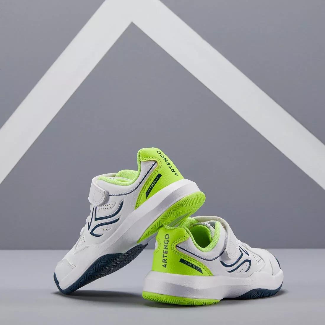Kids Tennis Shoes With Rip-Tabs Ts530, White, , large image number 10