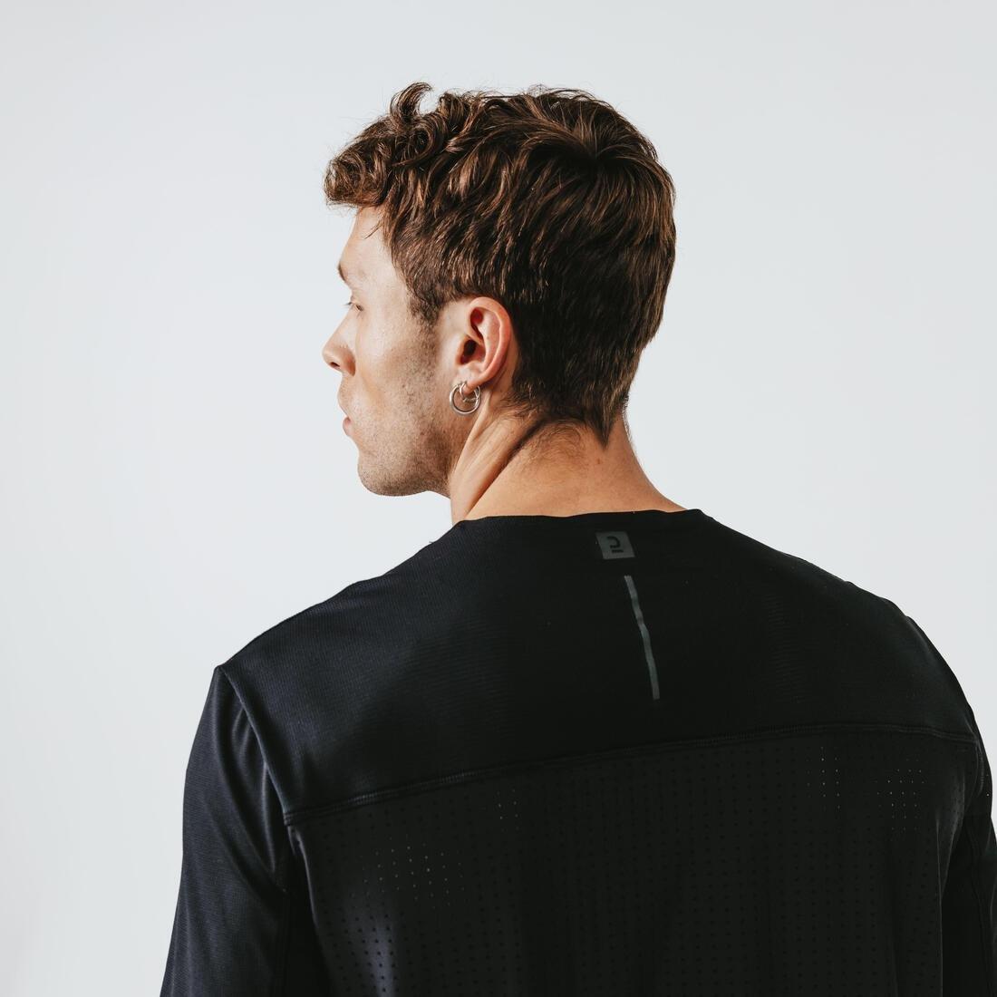 Men Running Breathable And Ventilated T-Shirt - Dry+ Breath, Black, , large image number 7