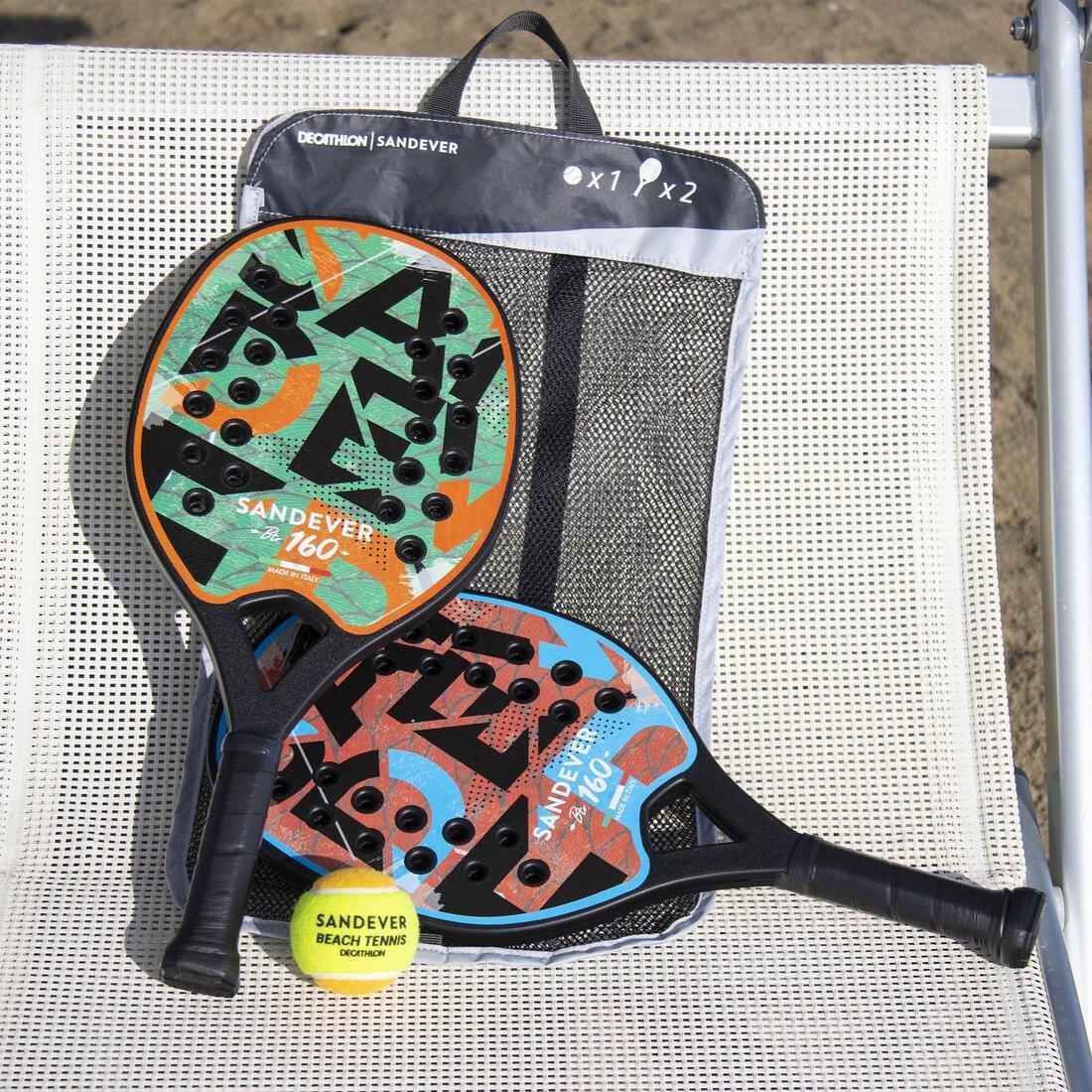 BTR 160 Beach Tennis Racket Set, No Color, large image number 6