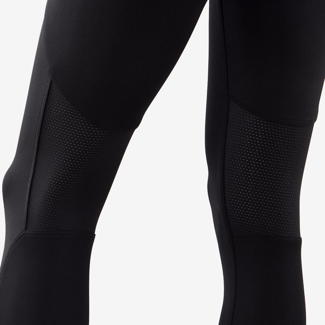 Kids Girls Breathable Synthetic Leggings Print, Blue, , large image number 10