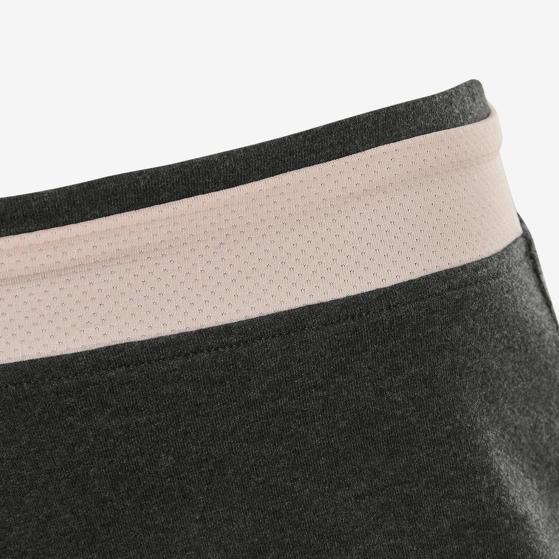 Girls' Breathable Shorts, Grey, No Color, large image number 10