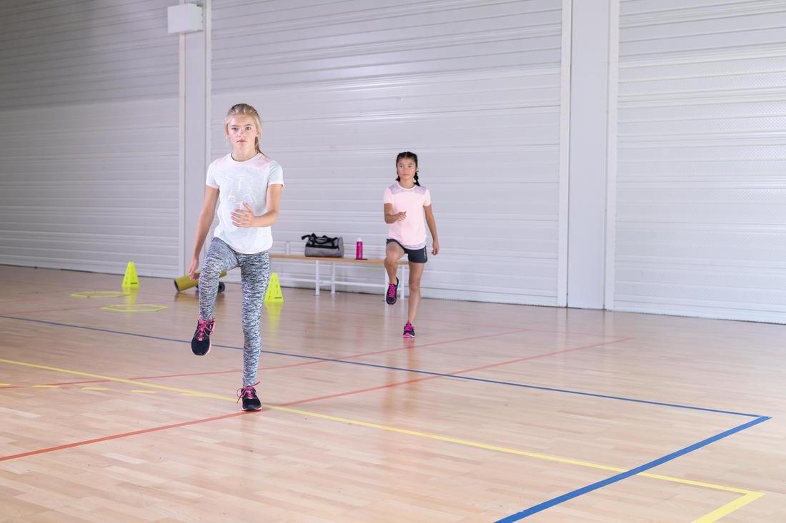 Girls' Breathable Shorts, Grey, No Color, large image number 11