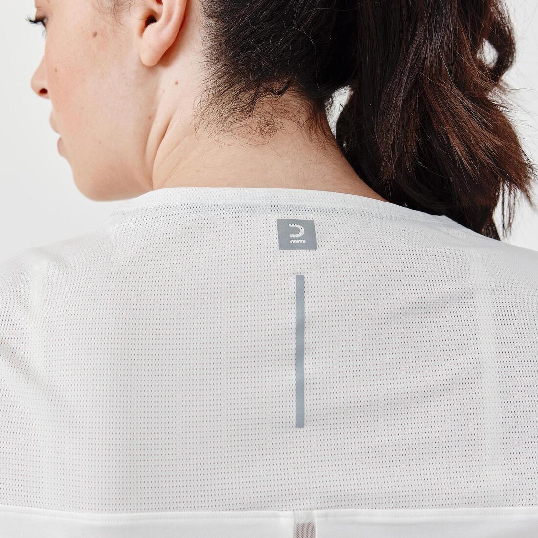 Women Breathable Running T-Shirt - Dry+ Breath, White, , large image number 5