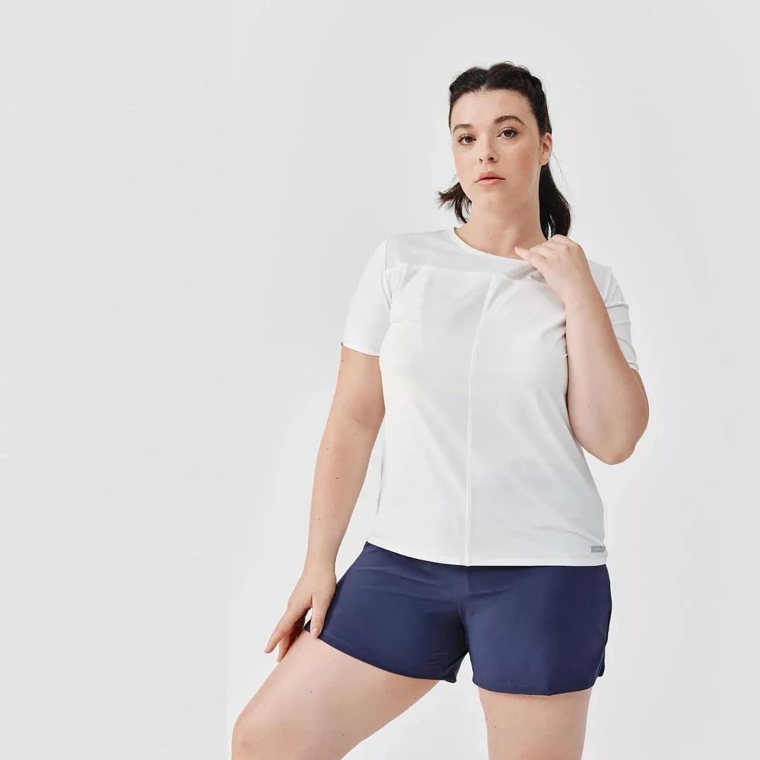 Women Breathable Running T-Shirt - Dry+ Breath, White, , large image number 9
