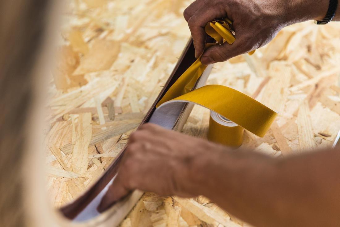 Anti-Puncture Tape Twin-Pack Bike Tyres, No Color, large image number 3