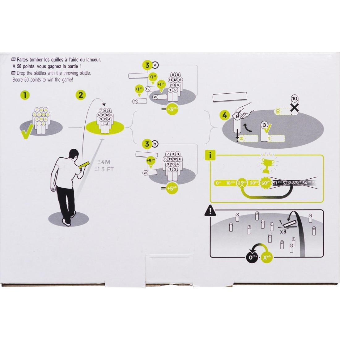 Compact Finnish Skittle Game, No Color, large image number 8