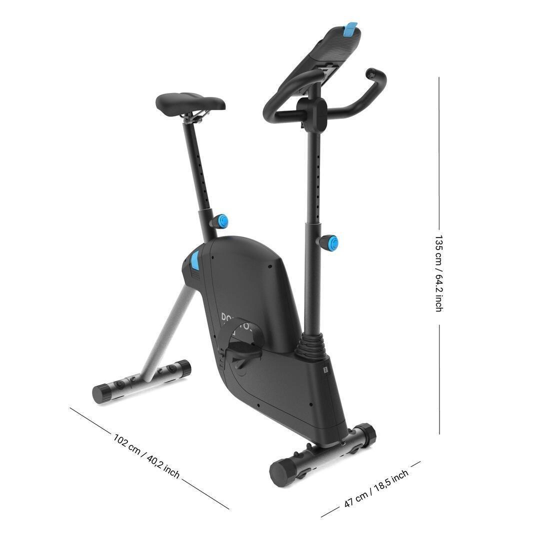 Folding Connected Exercise Bike - Eb Fold, No Color, large image number 0