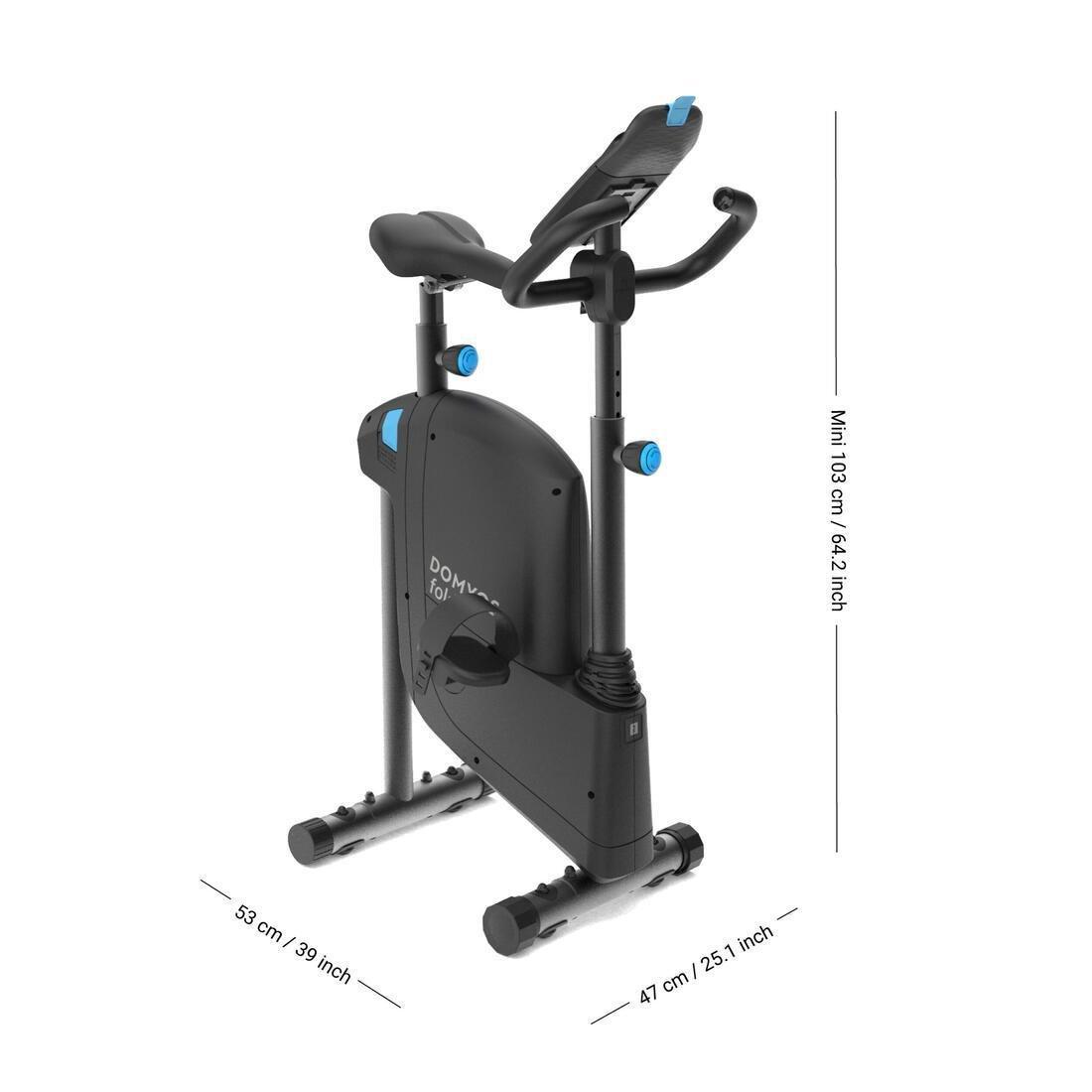 DOMYOS - Folding Connected Exercise Bike EB Fold