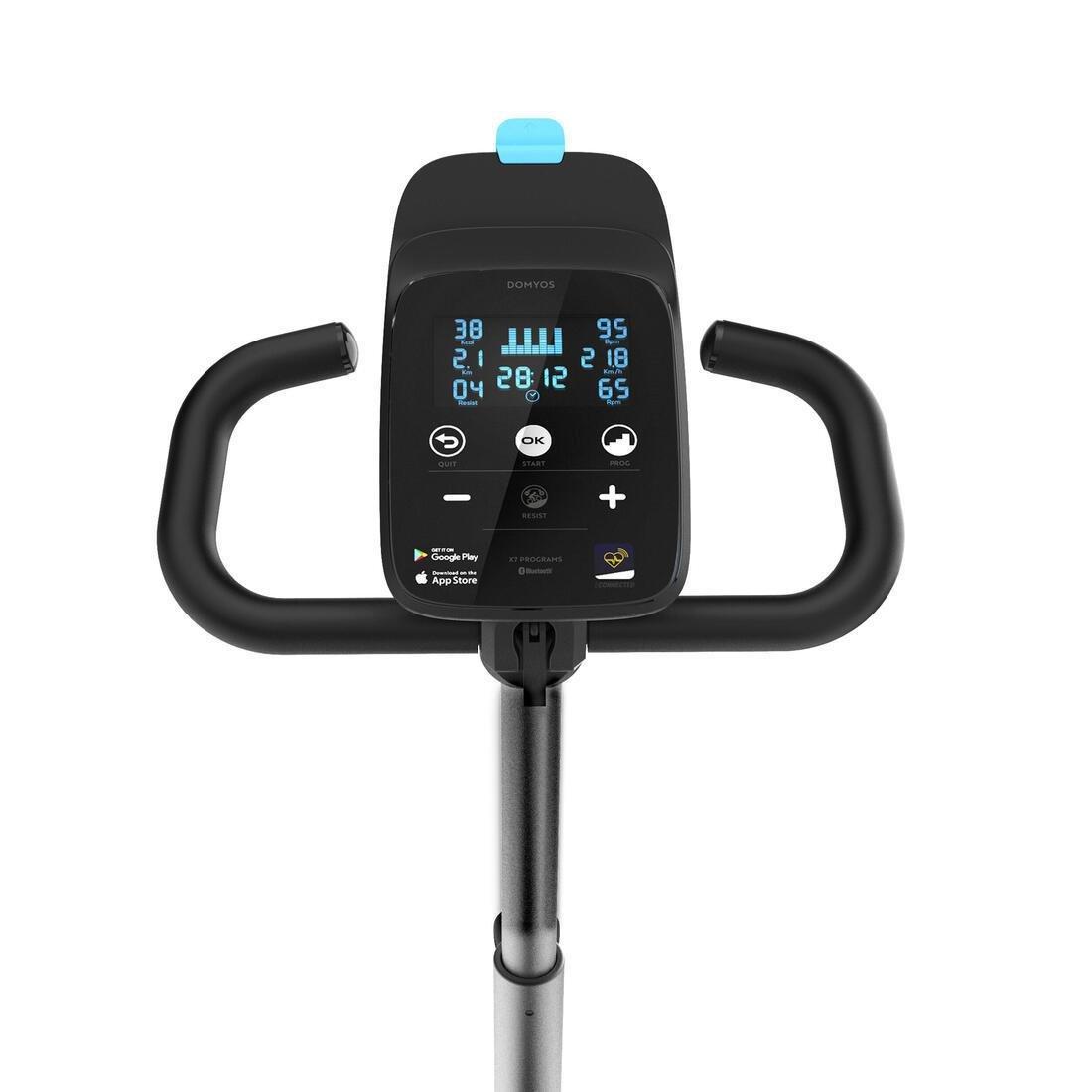 Folding Connected Exercise Bike - Eb Fold, No Color, large image number 3