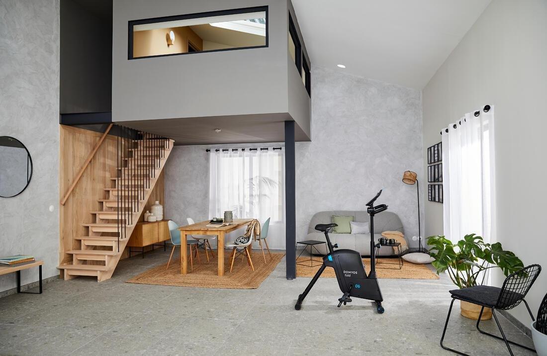 Folding Connected Exercise Bike - Eb Fold, No Color, large image number 11