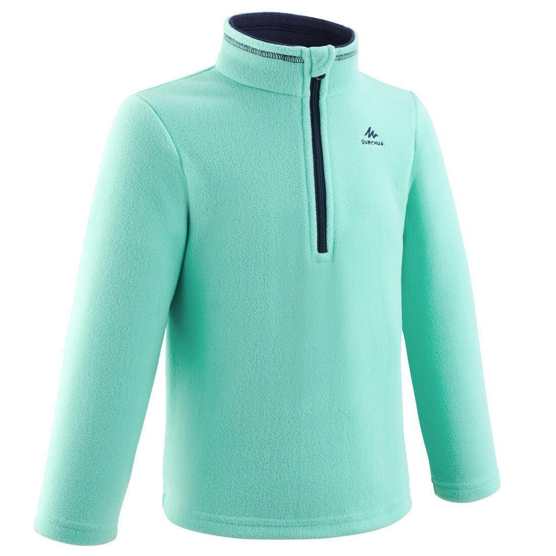 Hiking fleece - MH100 - Purple - children 2-6 years, lagoon green, No Color, large image number 7