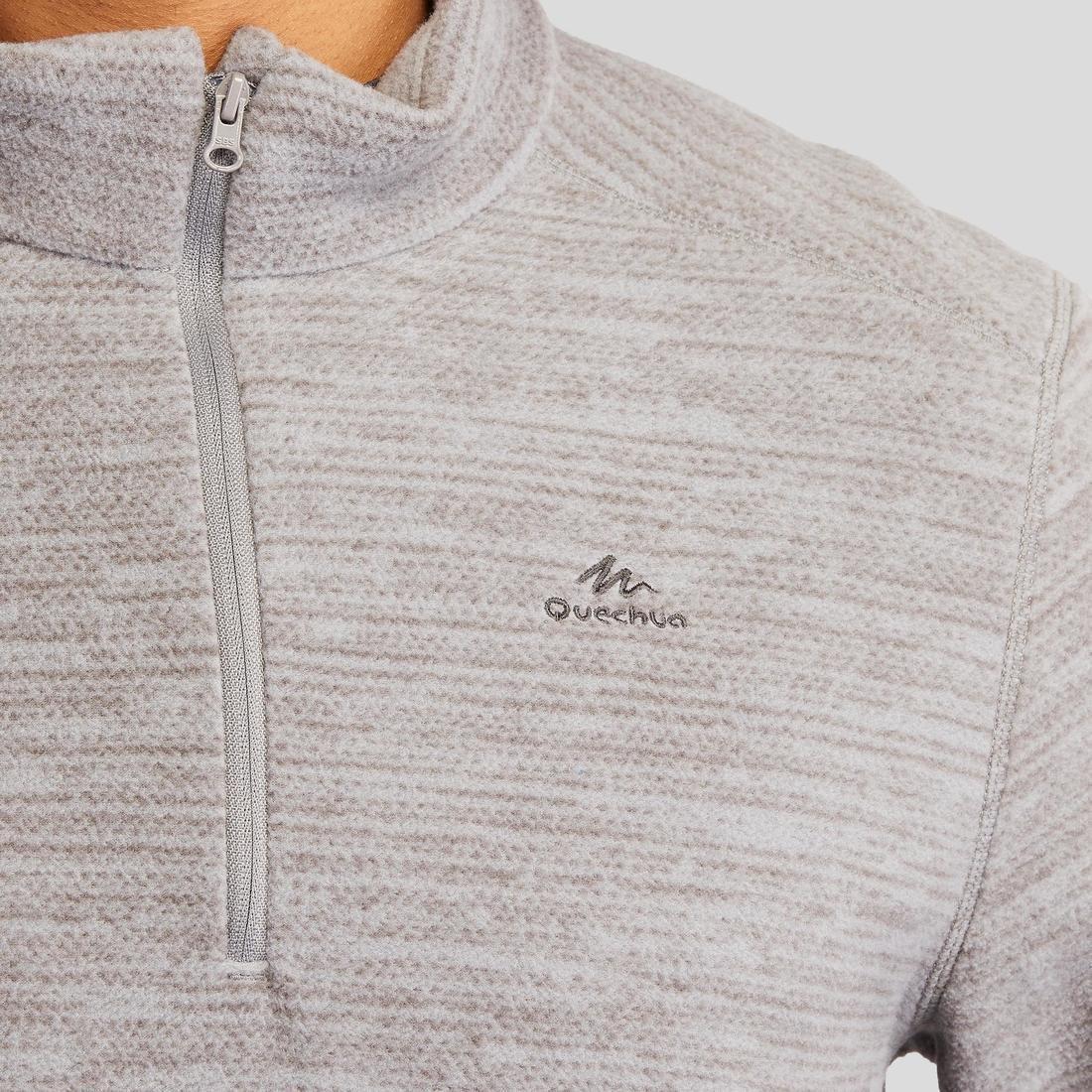 Mens Walking Fleece, Black, No Color, large image number 6