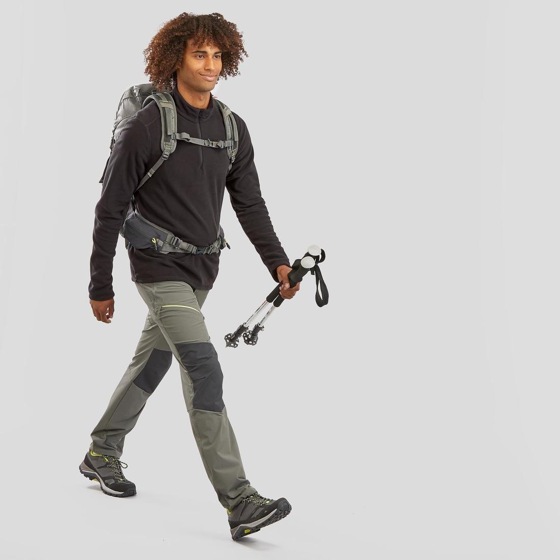 Men's Walking Fleece, Black, No Color, large image number 12