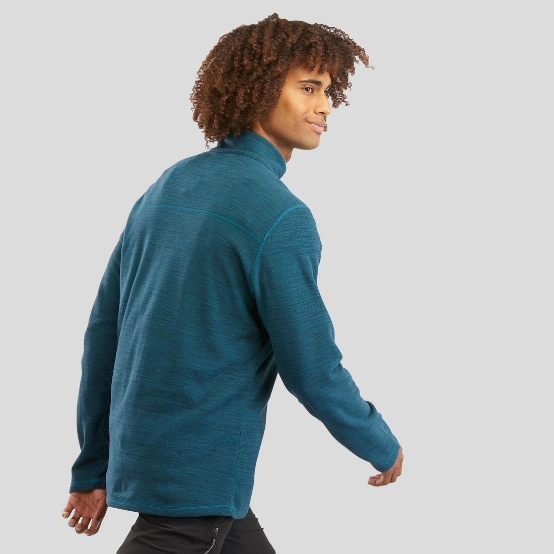 Hiking Fleece - Mh100, Blue, , large image number 4