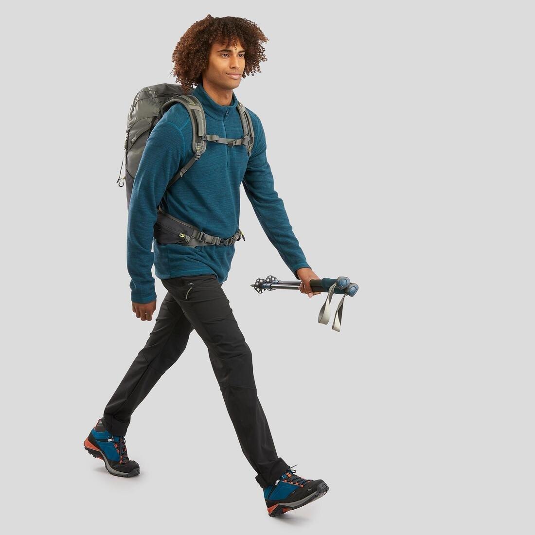 Hiking Fleece - Mh100, Blue, , large image number 5