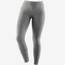NYAMBA - Fit500Womens Slim-Fit Gym Stretching Leggings, Grey