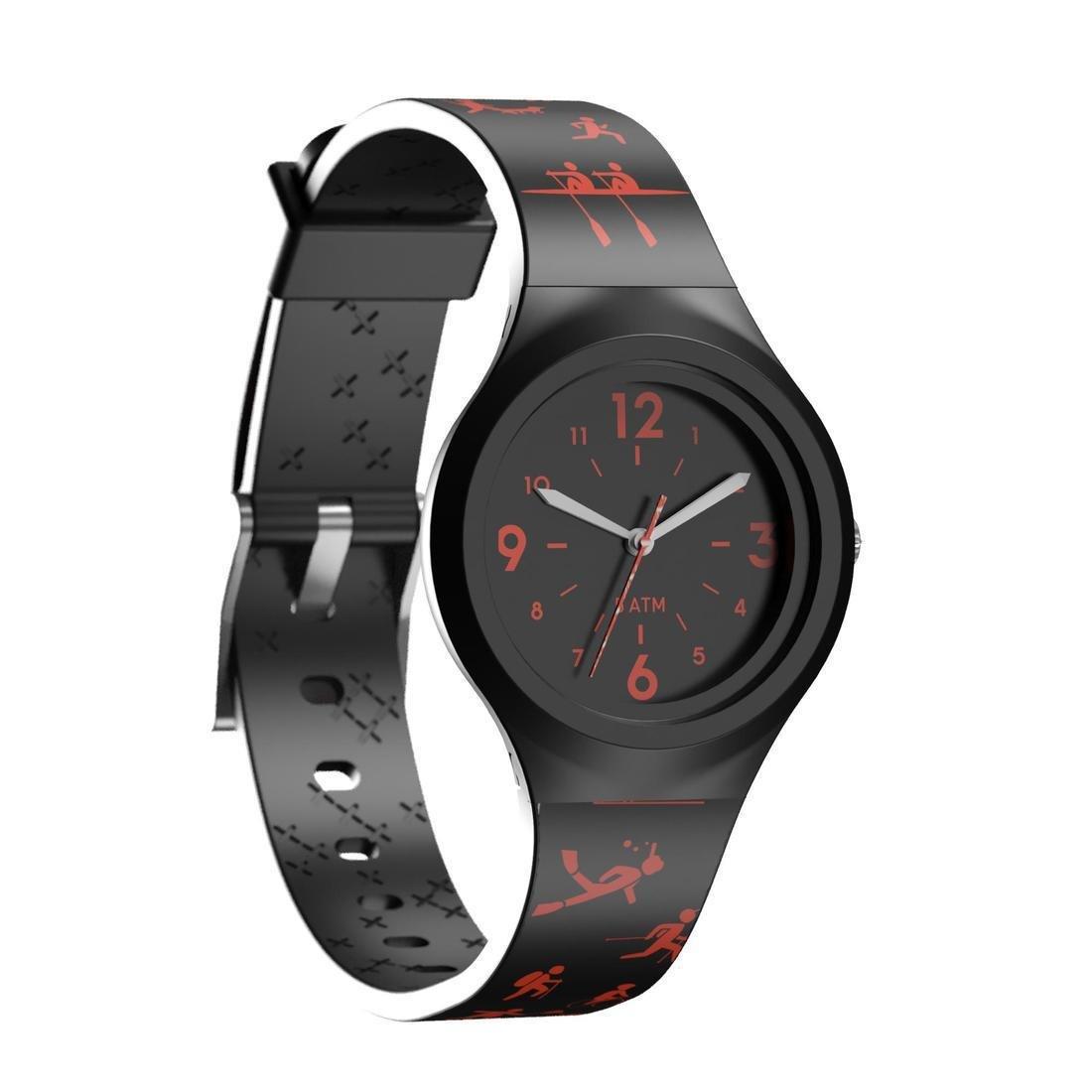 A300 Swip Analogue Sport Watch Women/Children, Red, No Color, large image number 1