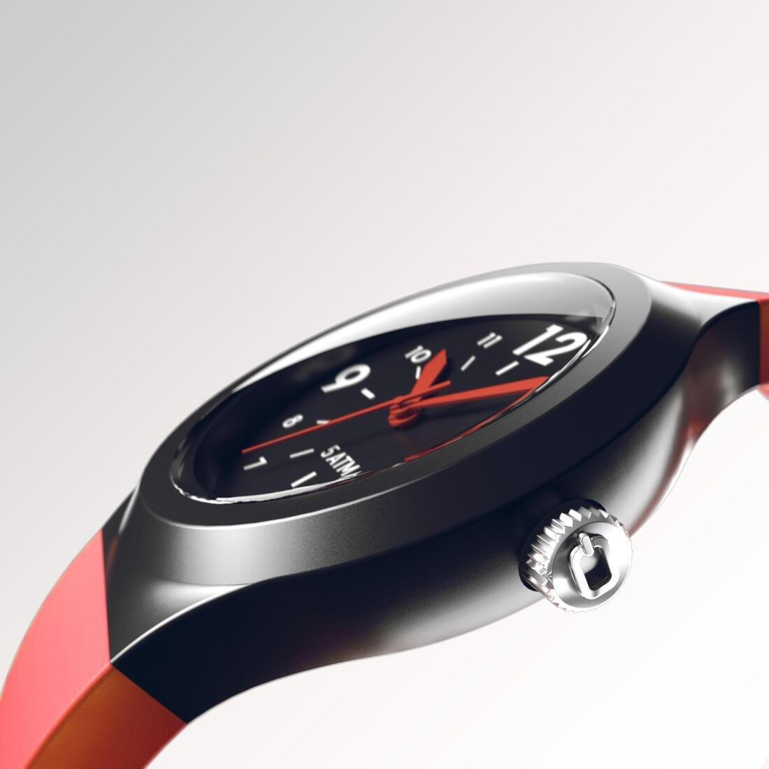 A300 Swip Analogue Sport Watch Women/Children, Red, No Color, large image number 2