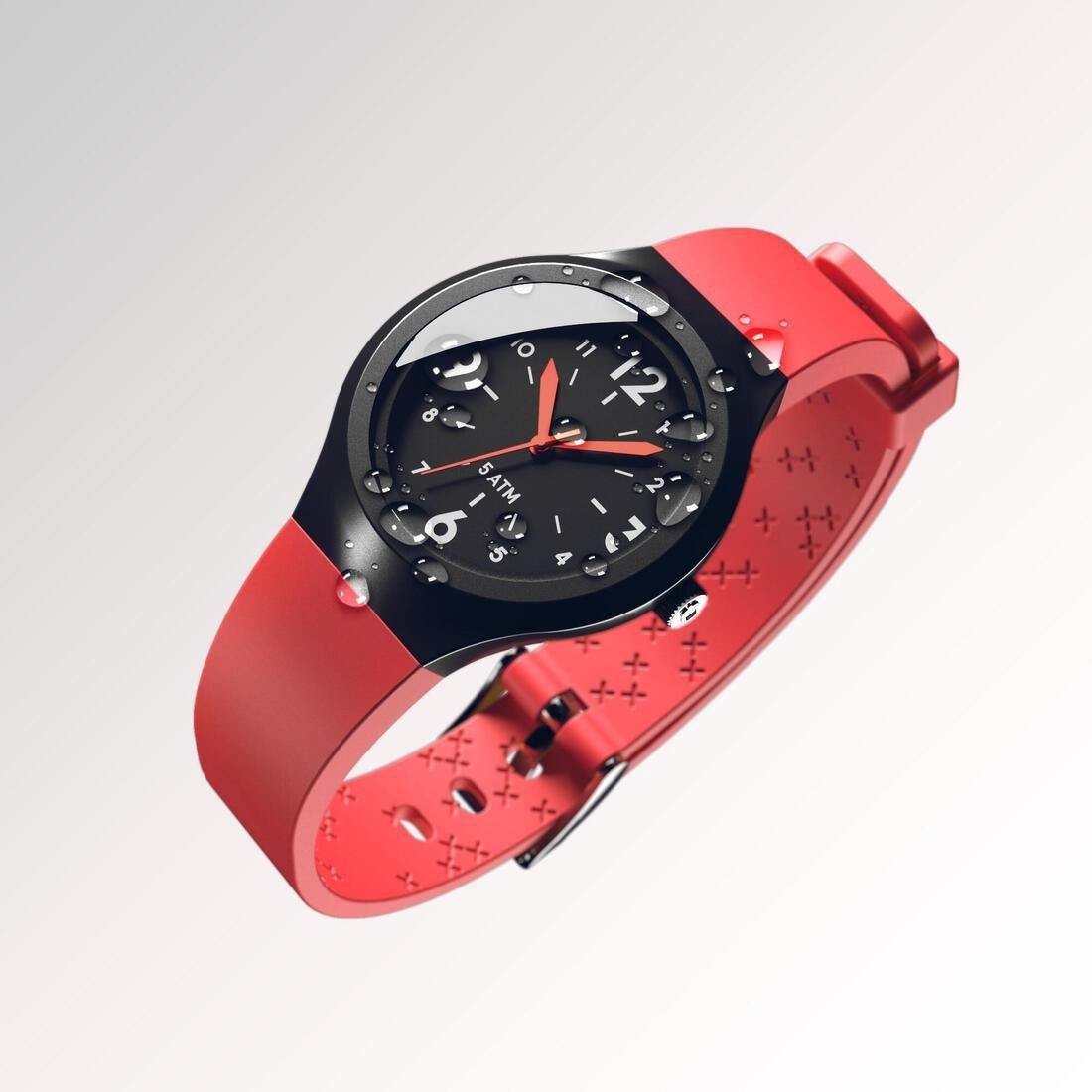 A300 Swip Analogue Sport Watch Women/Children, Red, No Color, large image number 4