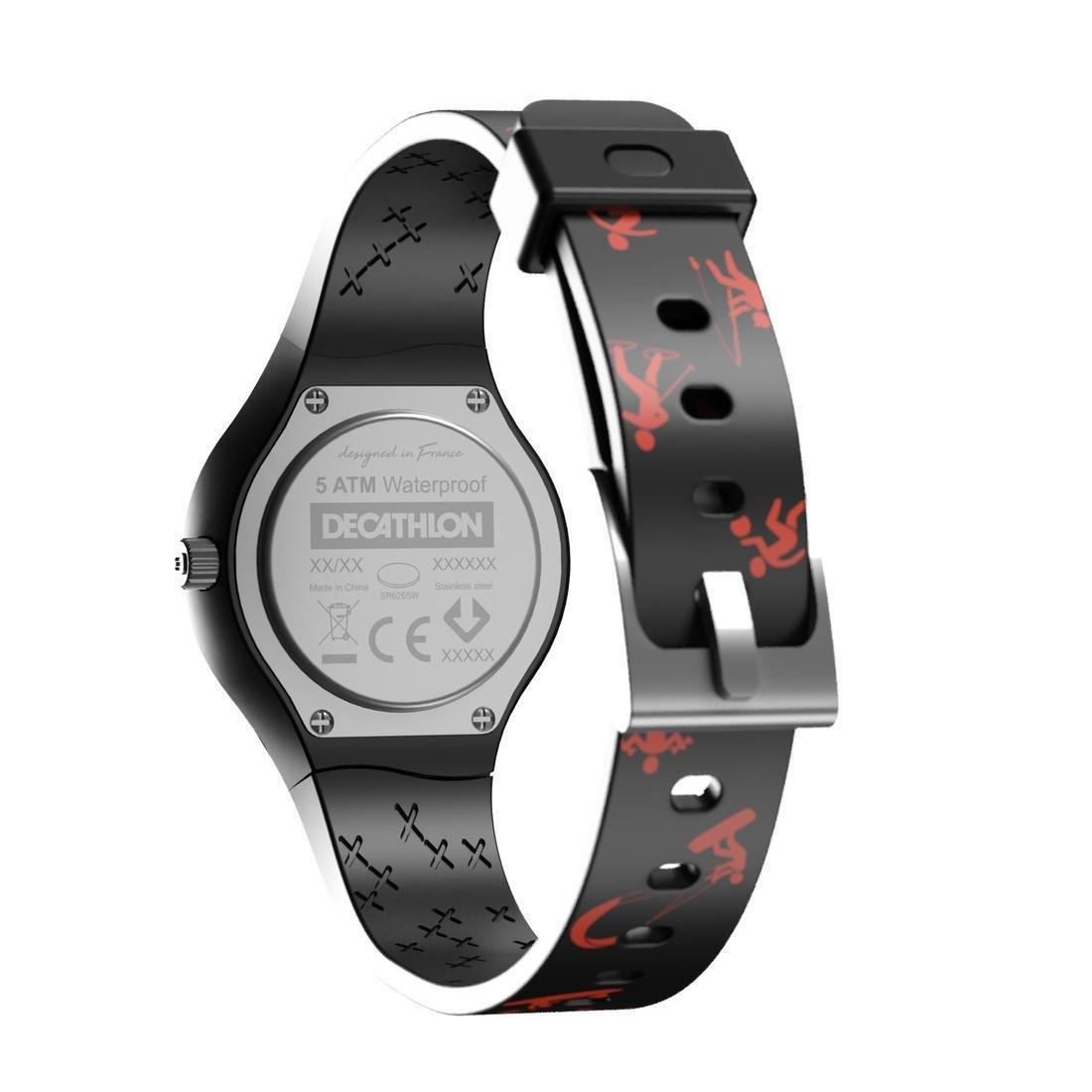 A300 Swip Analogue Sport Watch Women/Children, Red, No Color, large image number 7