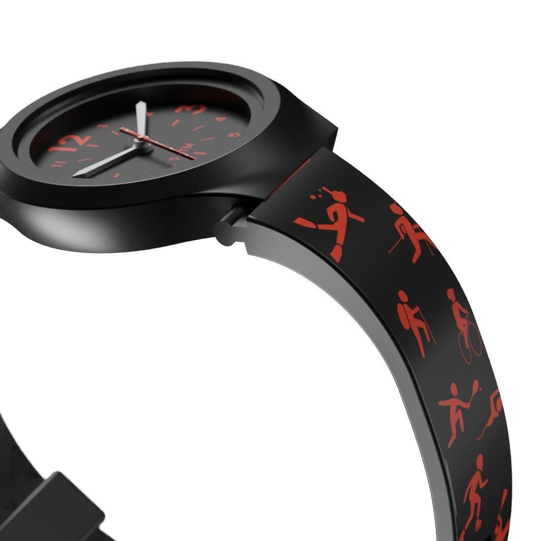 A300 Swip Analogue Sport Watch Women/Children, Red, No Color, large image number 11