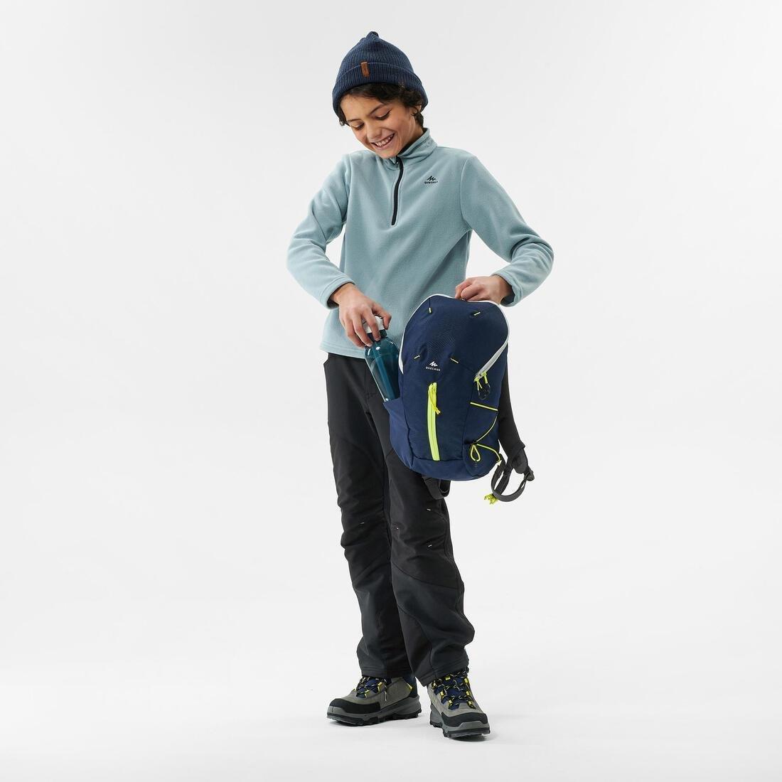 Kids Hiking FleeceMh100 , Light Grey, , large image number 1