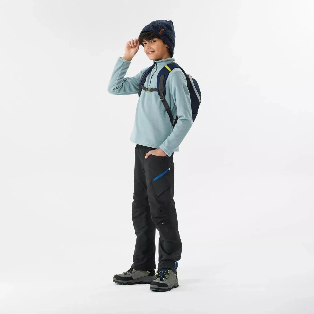 Kids Hiking FleeceMh100 , Light Grey, , large image number 6