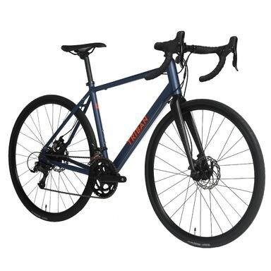 Road Bike Triban Rc 120 Disc Brake, Blue, No Color, medium