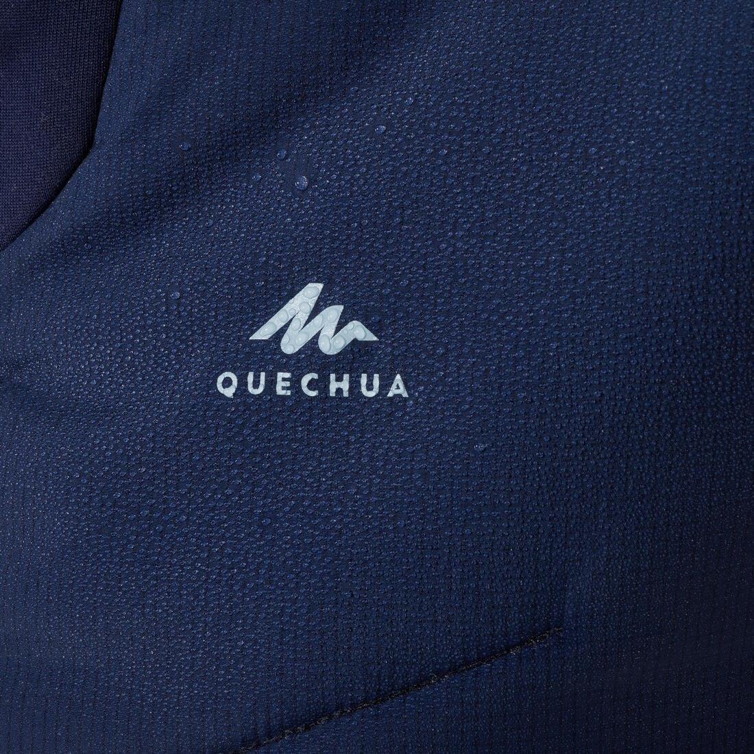 QUECHUA - Kids Padded Hiking Jacket - Hybrid - , Navy Blue