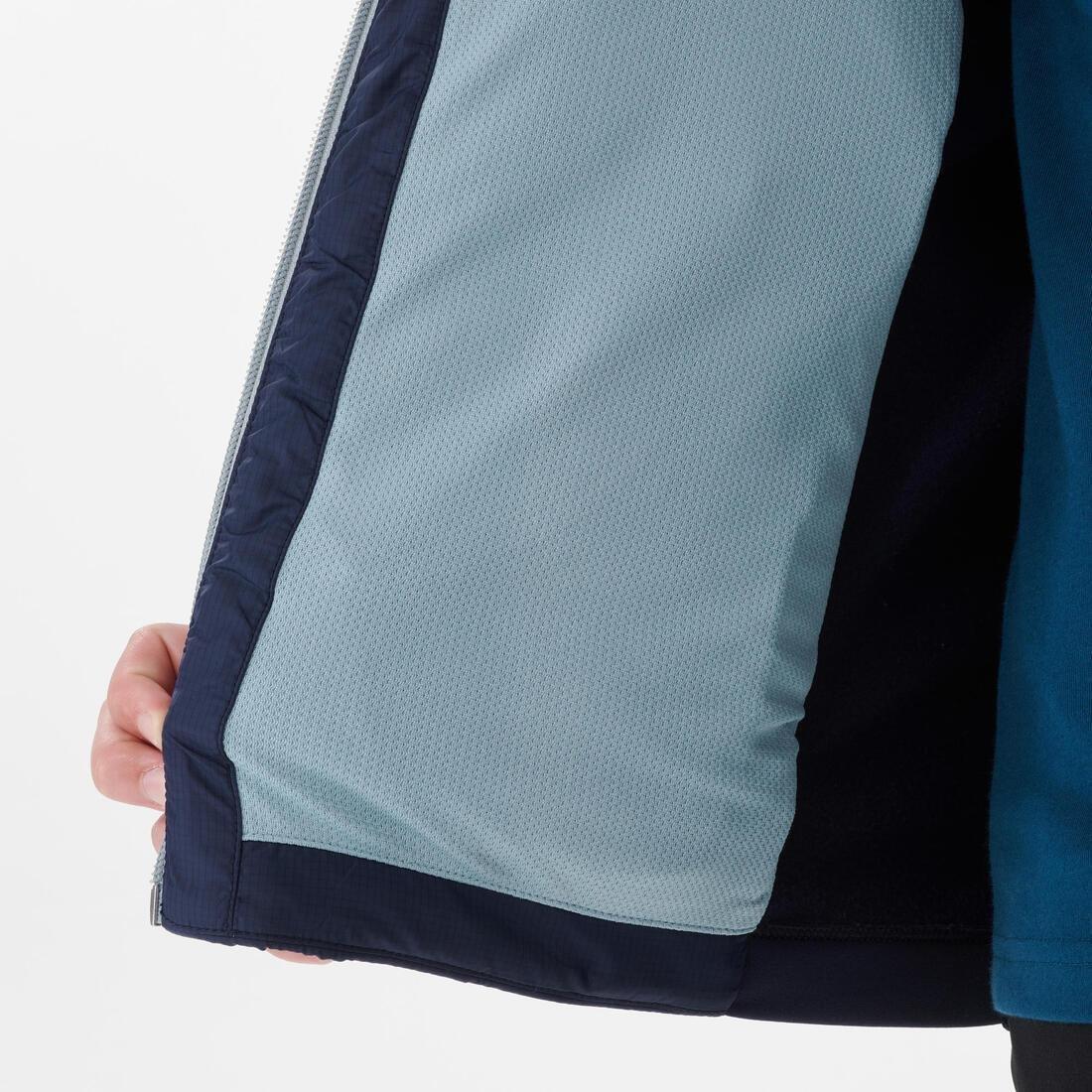 Kids Padded Hiking Jacket - Hybrid - , Navy Blue, , large image number 9