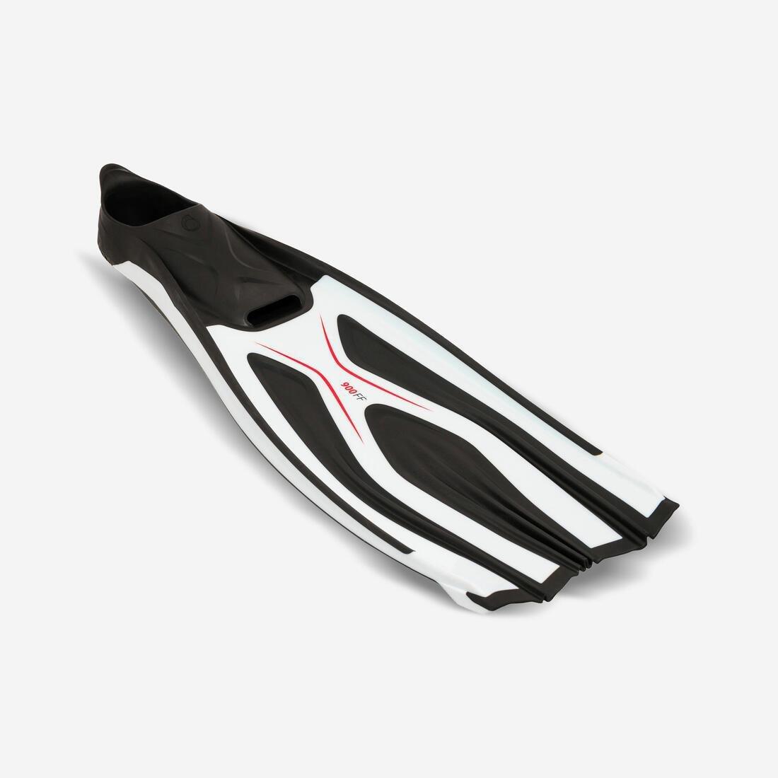 FOGGY BLUE Diving Fins - FF 500 Power White Black, , large image number 0