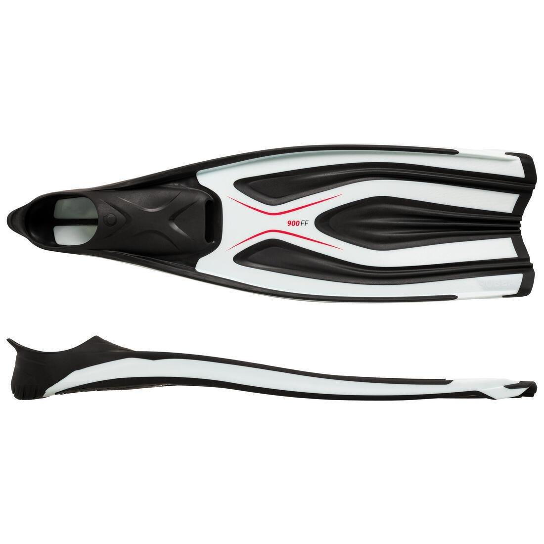 FOGGY BLUE Diving Fins - FF 500 Power White Black, , large image number 2