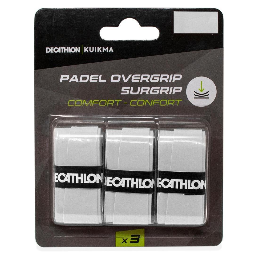 Padel Overgrip Comfort - Set Of 3, Yellow, No Color, large image number 2