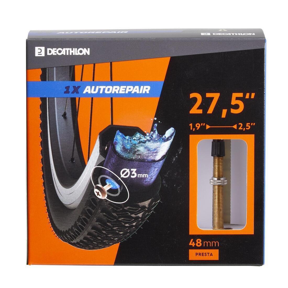 DEFAULT 27.5 x 1.90/2.50 Self-Sealing 48 mm Presta Valve Inner Tube, No Color, large image number 0