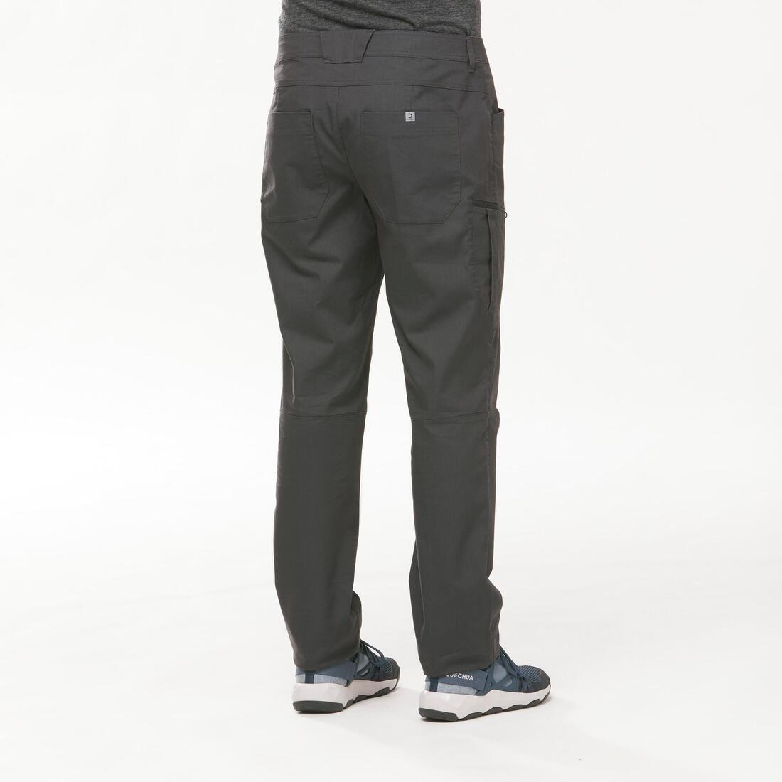 Men's NH500 Regular Off-Road Hiking Trousers, Carbon Grey, , large image number 13