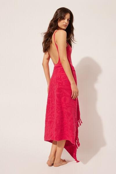 Pink Beach Towel, , large image number 0