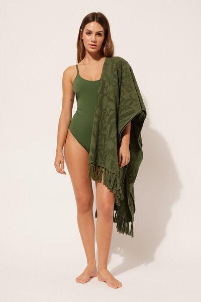Green Beach Towel, , large image number 0