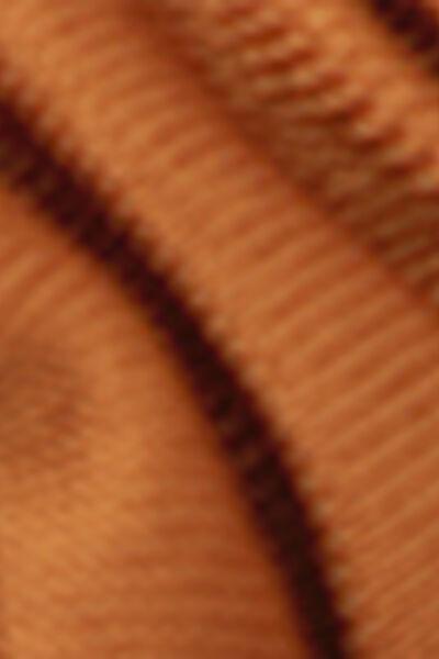 Brown Elastic Double Ruching Scrunchies, 5501_150E, large image number 1
